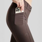 Reithose MoZida Refined Crystals Full Grip Braun Reithose MoZida Refined Crystals Full Grip Braun