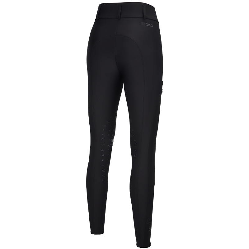 Reithose Amia SD Kniebesatz Schwarz