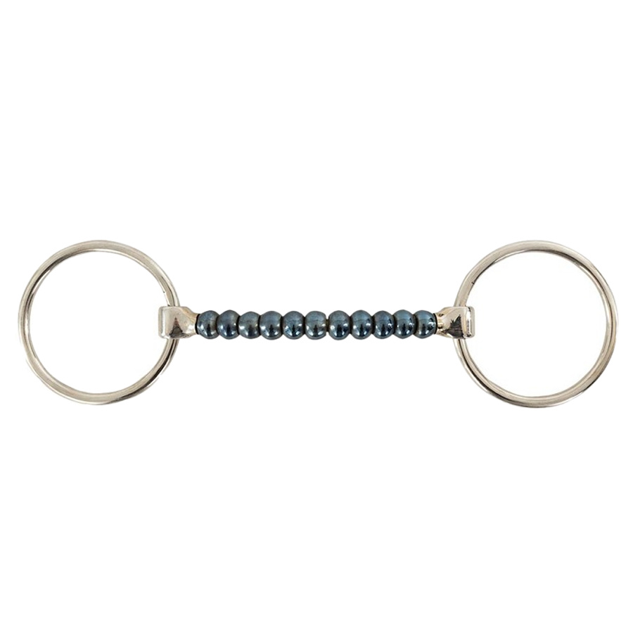Gerades Gebiss mit Kugeln Sweet Iron 14mm