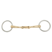Doppelt gebrochenes Gebiss Soft Contact Bradoon 12mm Doppelt gebrochenes Gebiss Soft Contact Bradoon 12mm