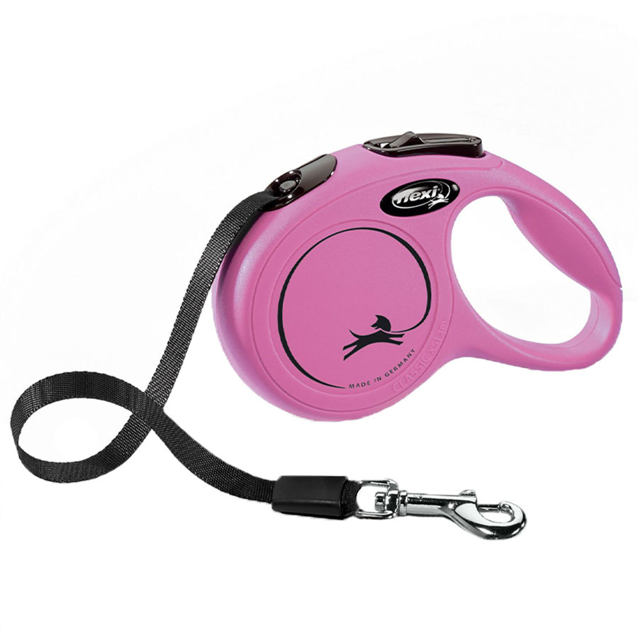 Flexileine New Classic Tape X-Klein 3m Schwarz