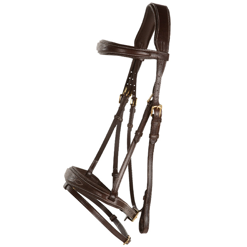 Trense Supreme Fancy Dunkelbraun