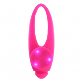 Blinklampe Basic Silikon LED Rosa