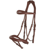 Anatomisches Trensenzaum Eccelente Braun Anatomisches Trensenzaum Eccelente Braun