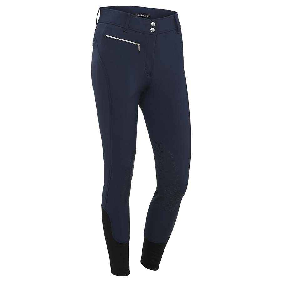 Reithose Alissa mit Kniegriff Marineblau