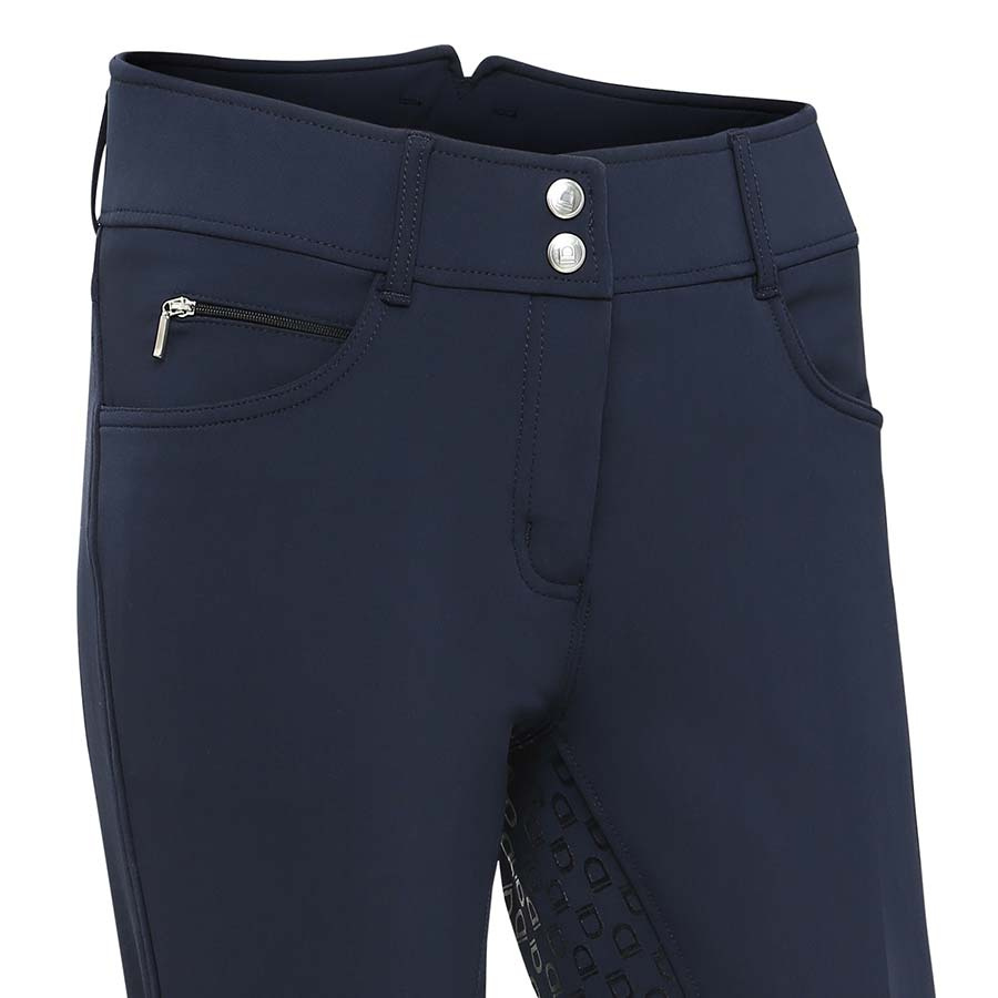 Reithose Andalouse Full Grip Marineblau