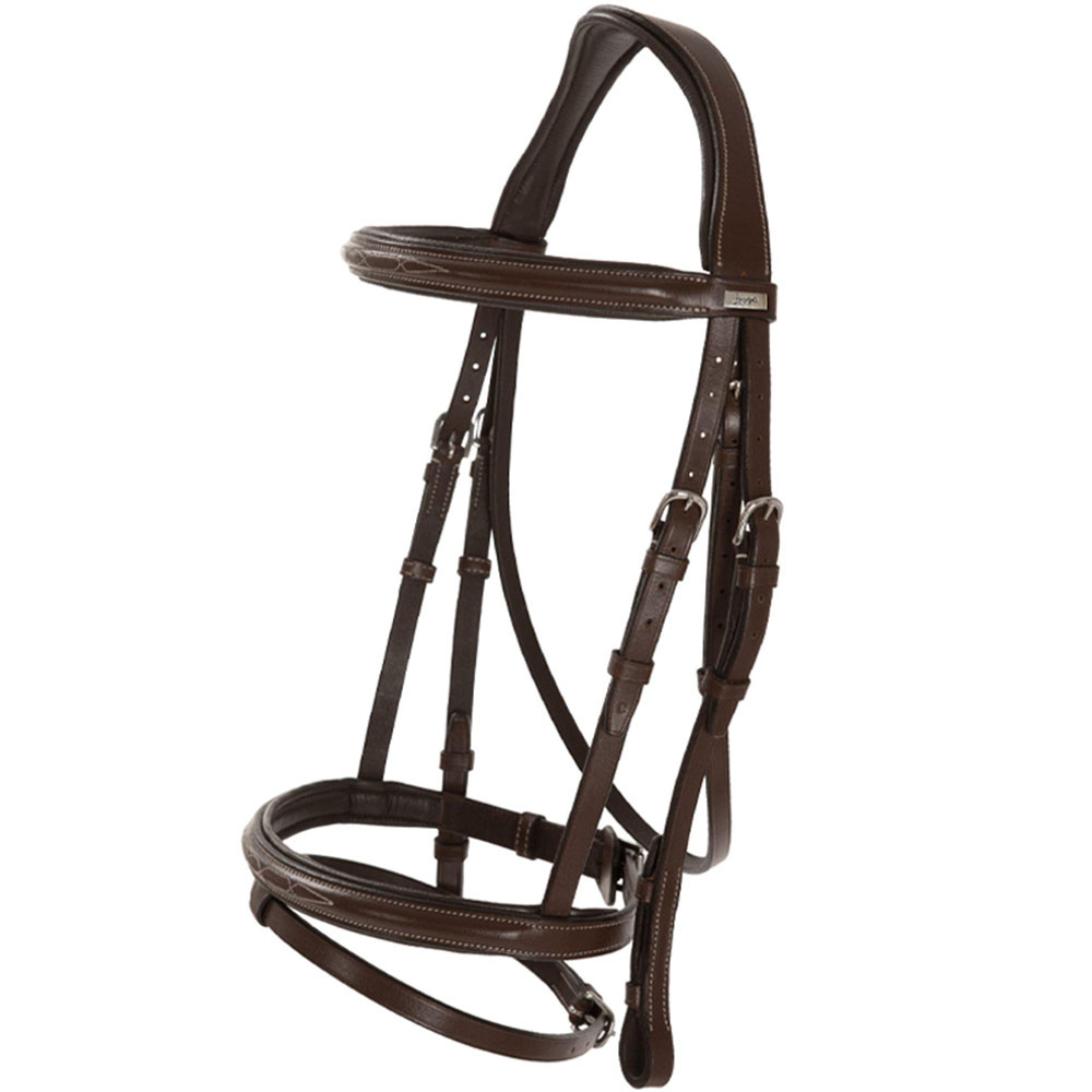 Trense Fancy Slim Selected Chocolate/Silber
