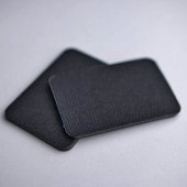 Befestigungspatch für Reithelm Fabric Sticker 2-pack Schwarz Befestigungspatch für Reithelm Fabric Sticker 2-pack Schwarz