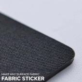 Befestigungspatch für Reithelm Fabric Sticker 2-pack Schwarz Befestigungspatch für Reithelm Fabric Sticker 2-pack Schwarz