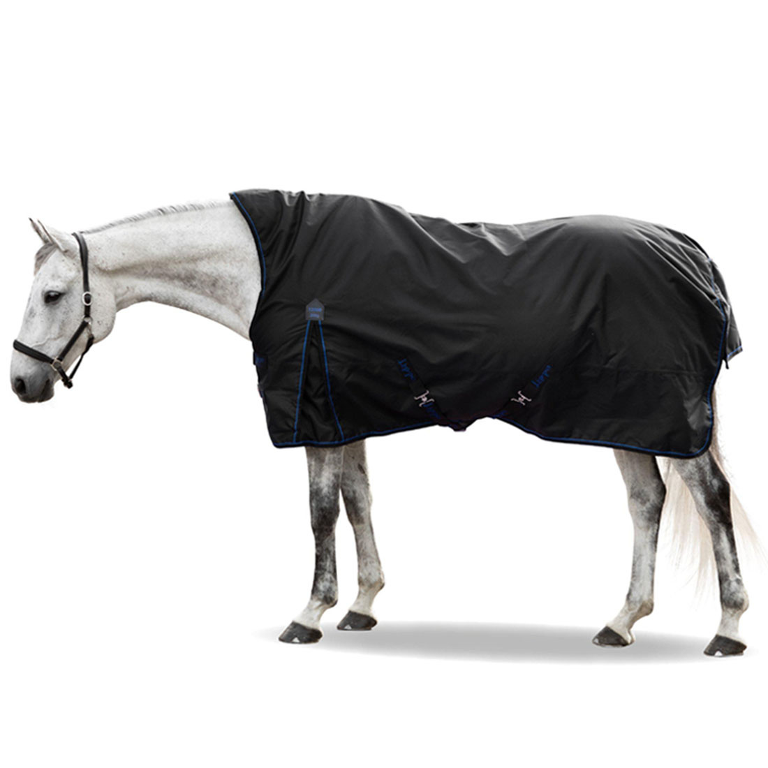 Winterdecke Supreme Halvhals 1200D 200g Schwarz