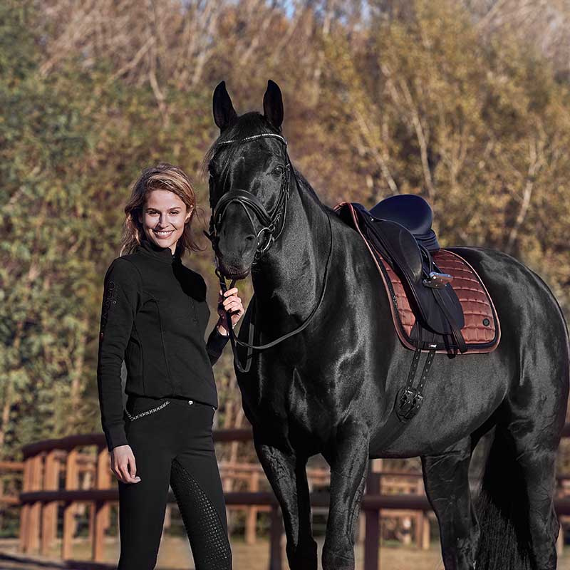 Fleecejacke Arctic Schwarz