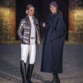 Reitmantel KLMarley Unisex Overcoat Marineblau Reitmantel KLMarley Unisex Overcoat Marineblau