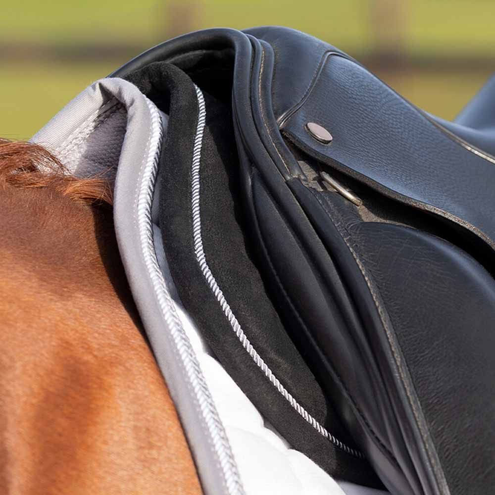 Sattelpad Memory Foam Schwarz
