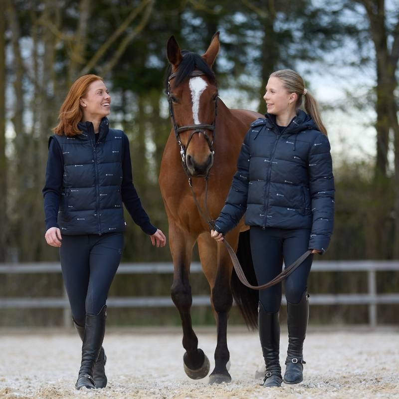 Reitjacke Classic Insulated Marineblau
