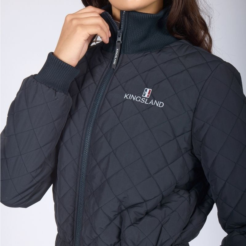 Overall Classic Quilted Onepiece Marineblau