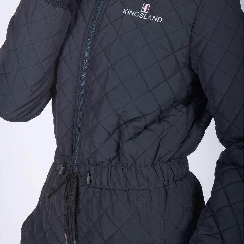 Overall Classic Quilted Onepiece Marineblau