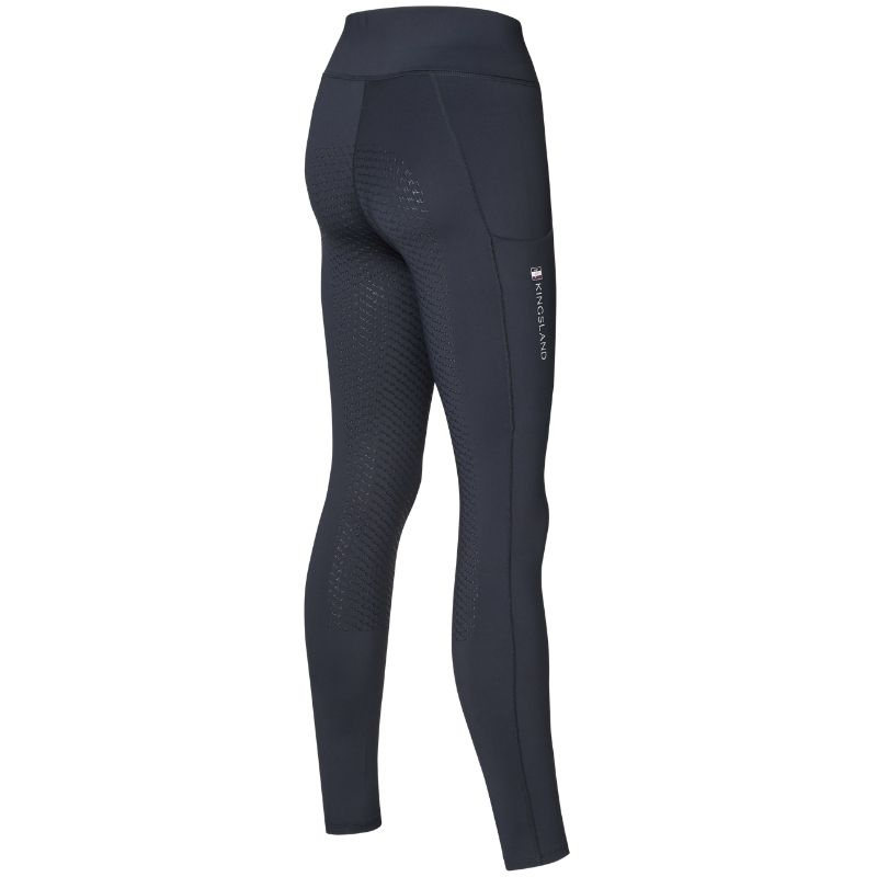 Reitleggings Classic Full Grip Marineblau