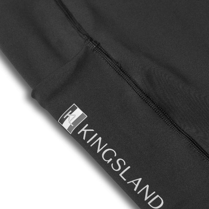 Reitleggings Classic Full Grip Schwarz