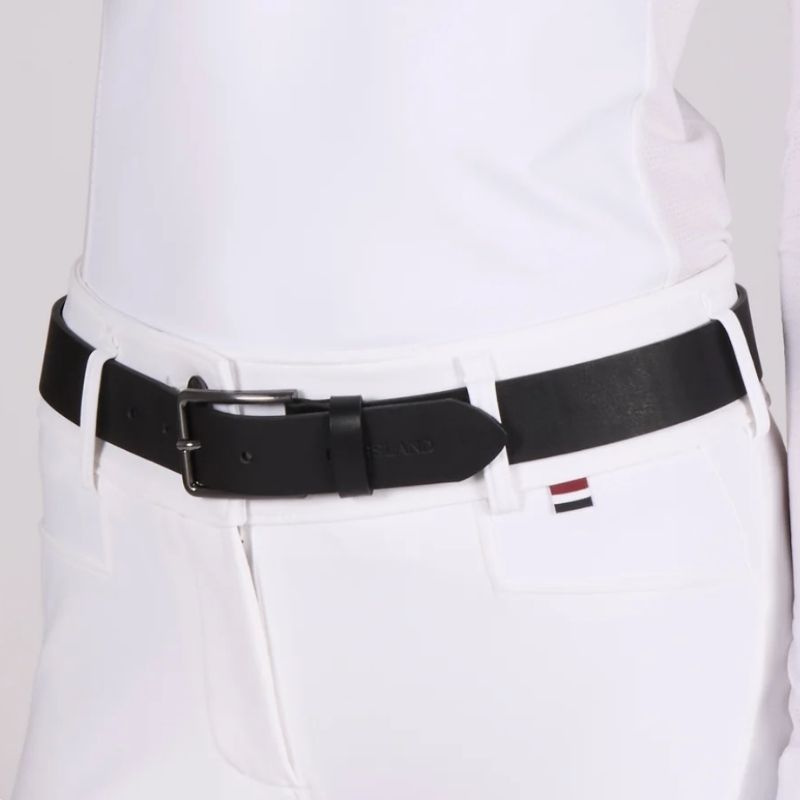 Ledergürtel Classic Unisex Schwarz