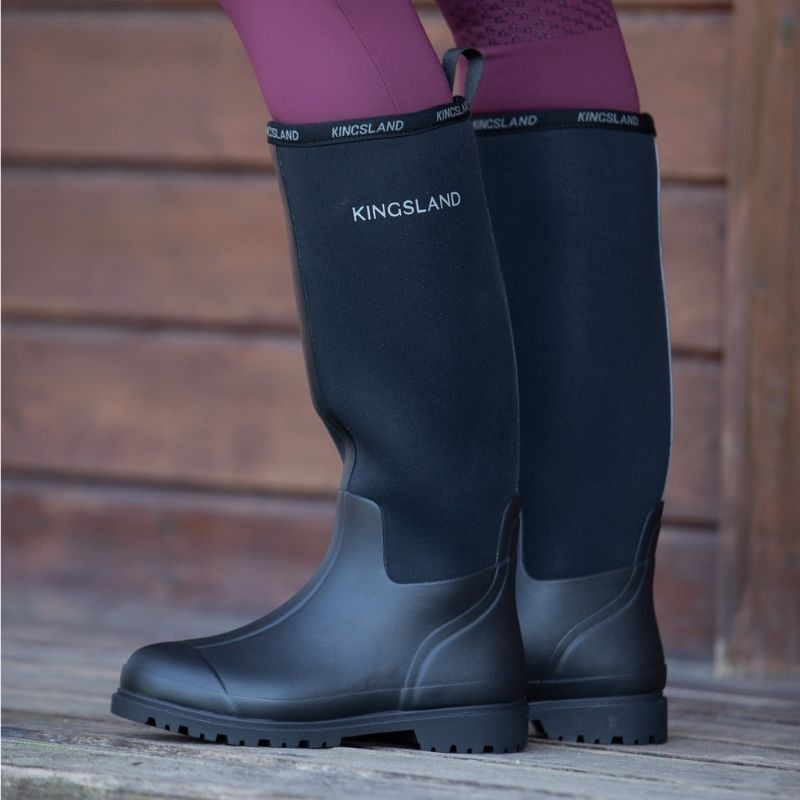 Gummistiefel KLMaria High Schwarz