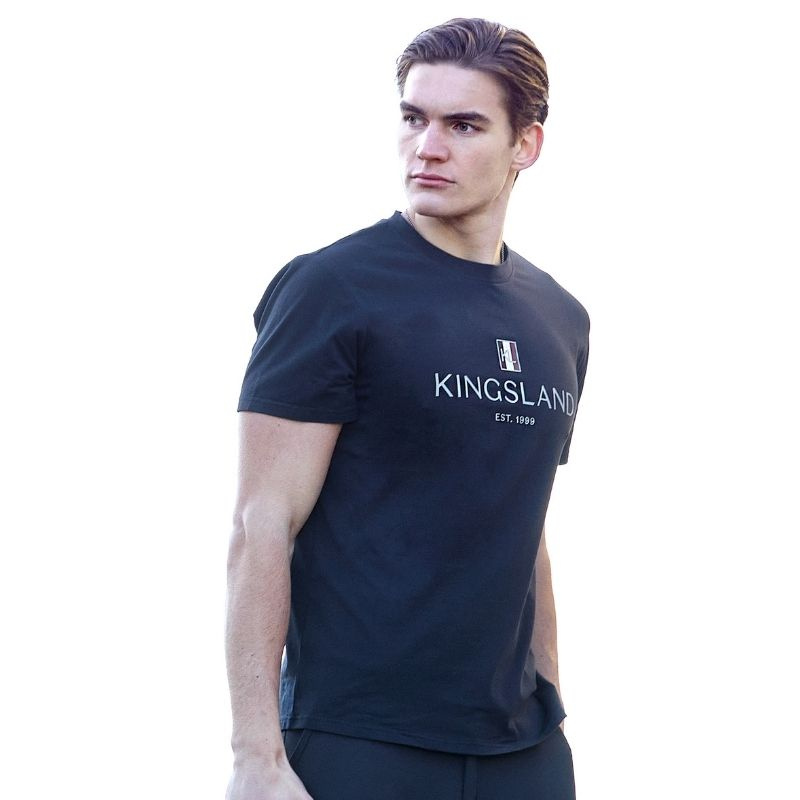 T-Shirt Classic Mens Logo Marineblau
