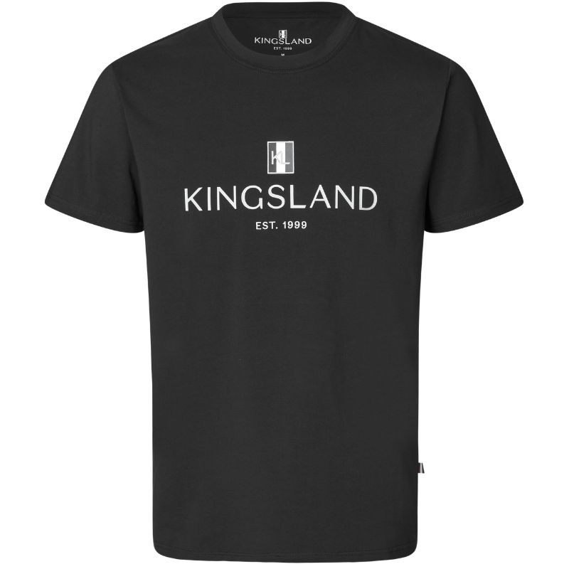 T-Shirt Classic Mens Logo Schwarz