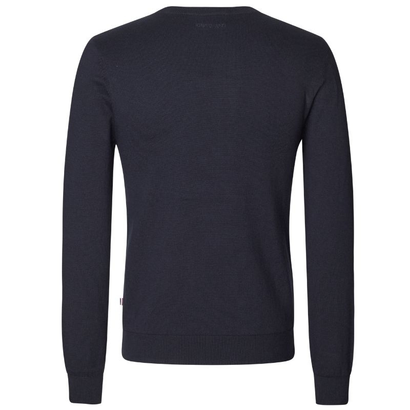 Pullover Classic Mens O-Neck Marineblau