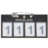 Nummernbinde Classic 4-Pocket 2-pack Schwarz Nummernbinde Classic 4-Pocket 2-pack Schwarz
