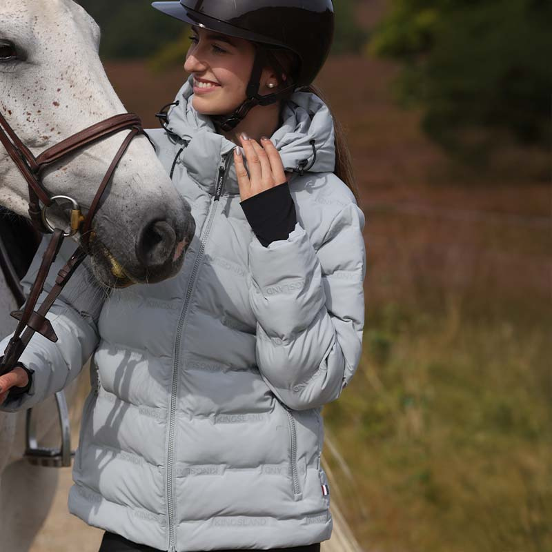 Reitjacke KLMiller Grau
