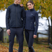 Winter-Reitleggings Classic Brushed Full Grip Marineblau Winter-Reitleggings Classic Brushed Full Grip Marineblau