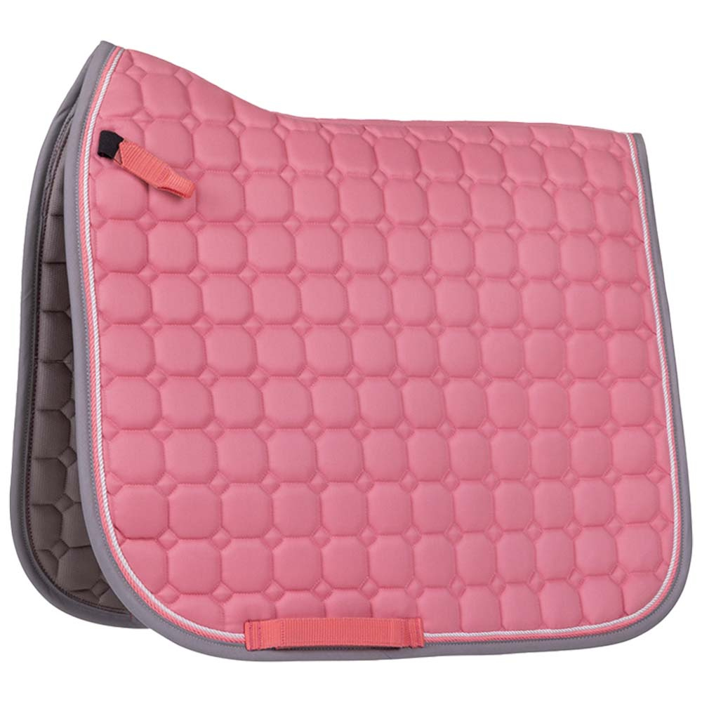 Dressurschabracke Florence Rosa/Grau