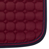 Dressurschabracke Florence Weinrot/Marineblau Dressurschabracke Florence Weinrot/Marineblau