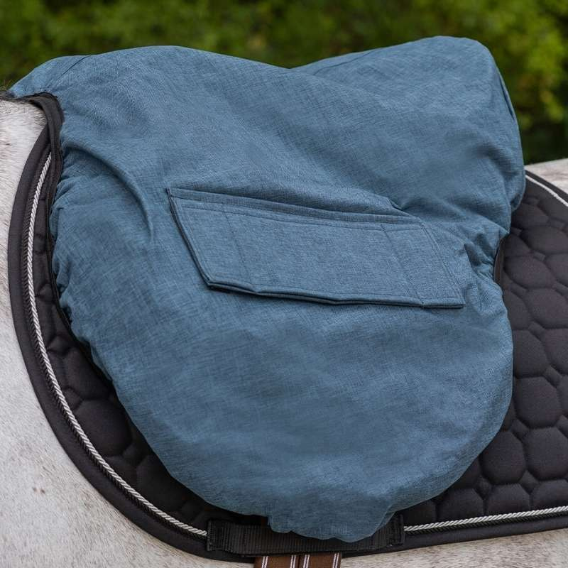 Sattelüberzug Water Repellent Blau