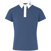 Turniershirt Kinder/Junior Boy Osaka Short Sleeve Blau Turniershirt Kinder/Junior Boy Osaka Short Sleeve Blau