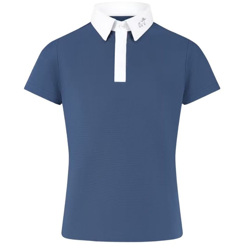 Turniershirt Kinder/Junior Boy Osaka Short Sleeve Blau
