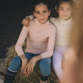 Trainingstop Kinder/Junior Girl Madrid Long Sleeve Altrosa Trainingstop Kinder/Junior Girl Madrid Long Sleeve Altrosa