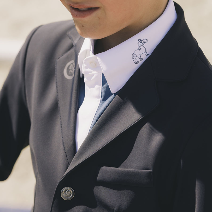 Turnierjacke Kinder/Junior Boys Lyon Marineblau