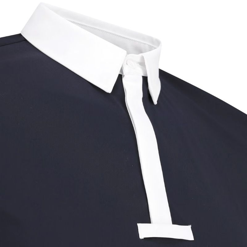 Turniershirt Herren Classic Short Sleeve Marineblau