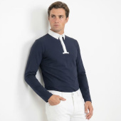 Turniershirt Herren Classic Long Sleeve Marineblau Turniershirt Herren Classic Long Sleeve Marineblau
