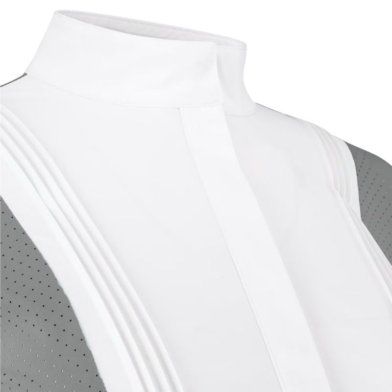 Turniershirt Heritage Air Short Sleeve Grau