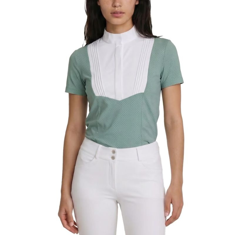 Turniershirt Heritage Air Short Sleeve Mintgrün