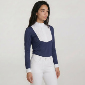 Turniershirt Heritage Air Long Sleeve Marineblau Turniershirt Heritage Air Long Sleeve Marineblau