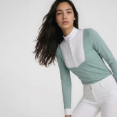 Turniershirt Heritage Air Long Sleeve Mintgrün Turniershirt Heritage Air Long Sleeve Mintgrün