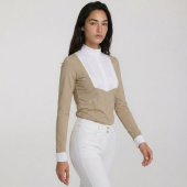 Turniershirt Heritage Air Long Sleeve Beige Turniershirt Heritage Air Long Sleeve Beige