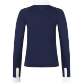 Turniershirt Classic Glitter Zipper Long Sleeve Marineblau Turniershirt Classic Glitter Zipper Long Sleeve Marineblau