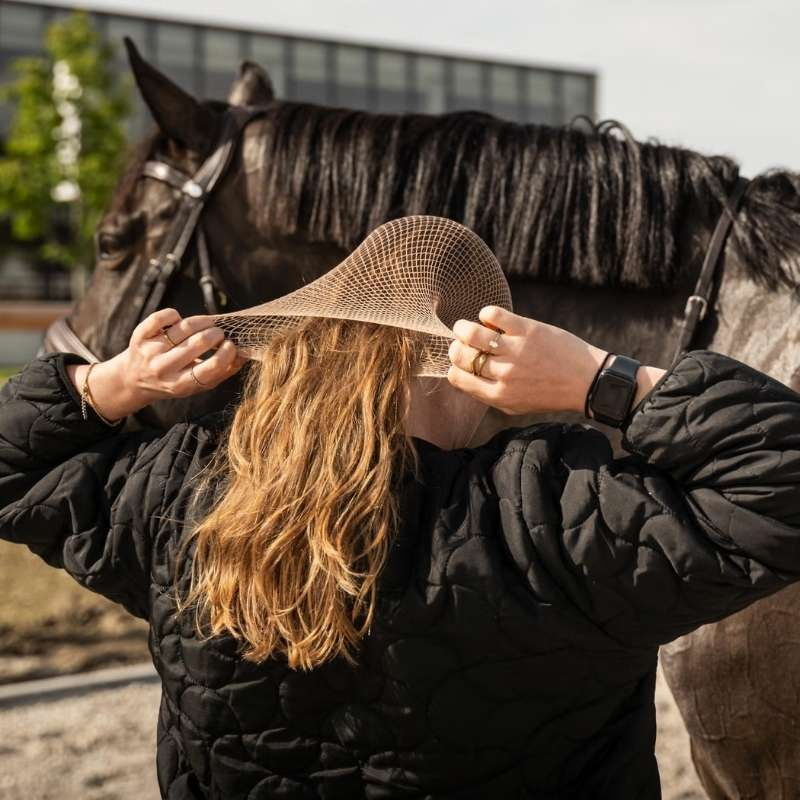 Haarnetz Riding Wear 2-pack Hellbraun