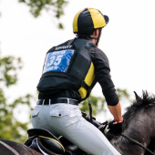 Nummernhalter Eventing Bib Schwarz Nummernhalter Eventing Bib Schwarz