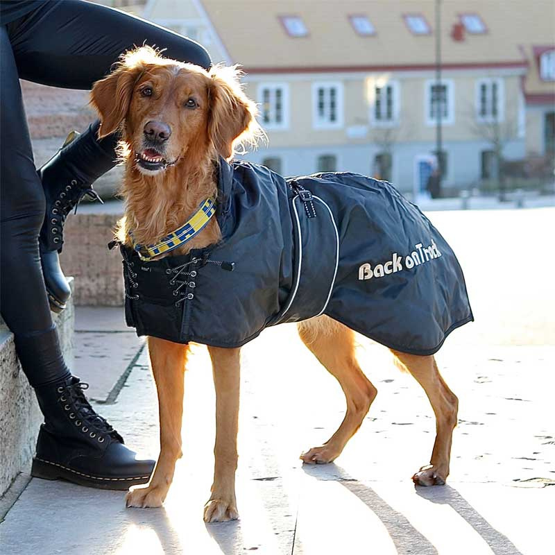 Hundemantel Schwarz