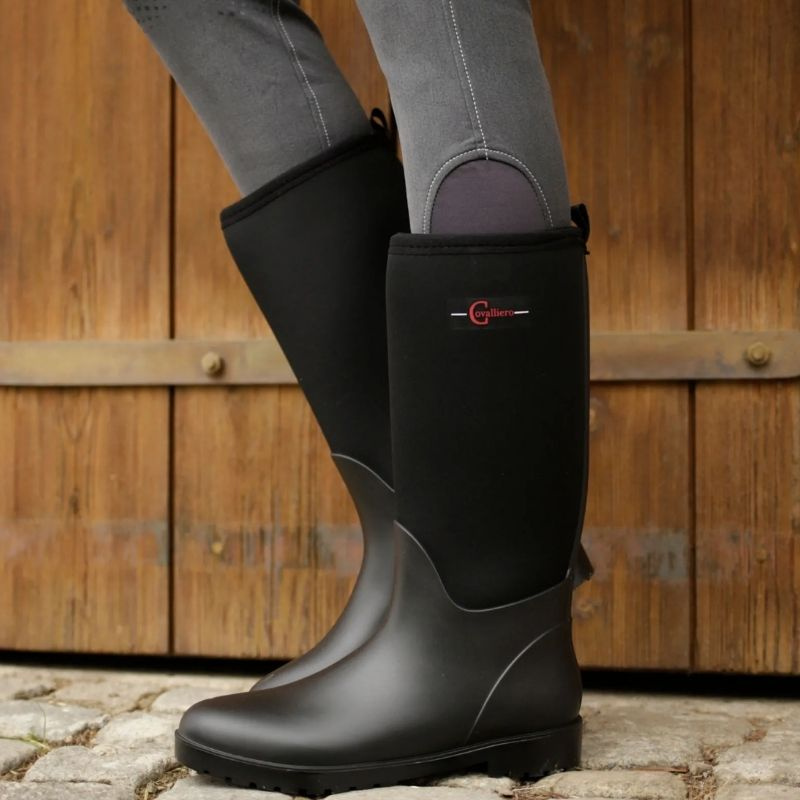 Gummistiefel NeoLite High Schwarz