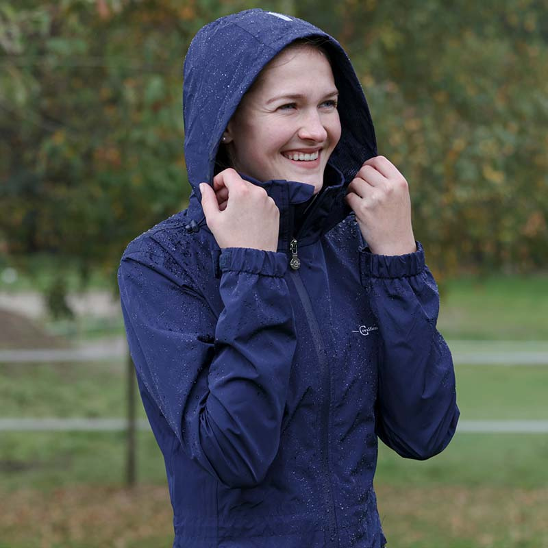 Regenmantel Marineblau